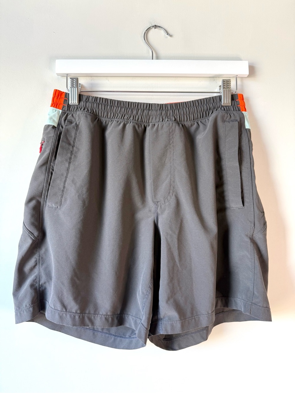 Birddogs Boom Boomstick Lined Athletic Shorts Grey Multi M Classic